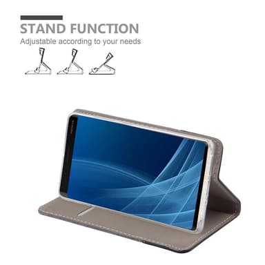 Nokia 8 Sirocco Pungetui Cover Case (Grå)
