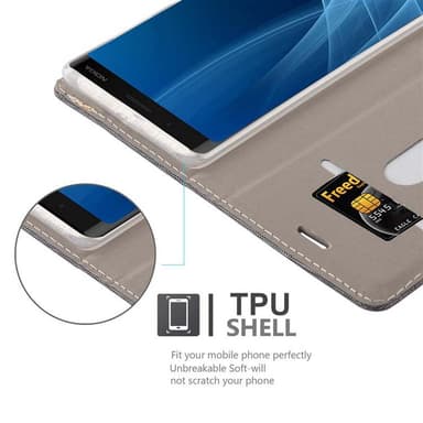 Nokia 8 Sirocco Pungetui Cover Case (Grå)