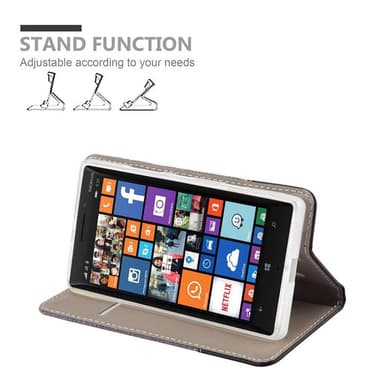 Nokia Lumia 929 / 930 Pungetui Cover Case (Grå)