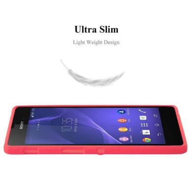 Cover Sony Xperia T3 Etui Case (Rød)