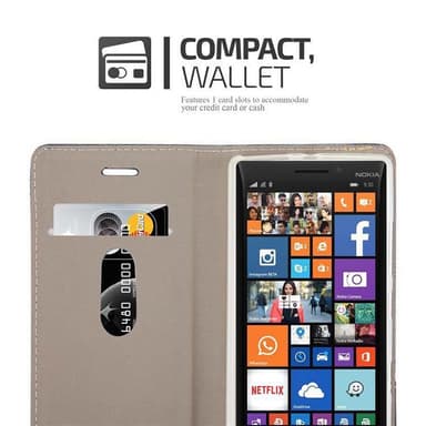 Nokia Lumia 929 / 930 Pungetui Cover Case (Grå)