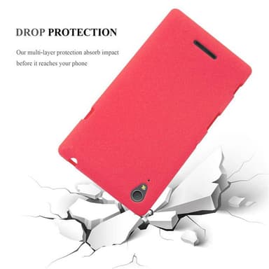Cover Sony Xperia T3 Etui Case (Rød)