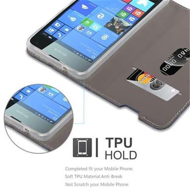 Nokia Lumia 650 Pungetui Cover Case (Blå)