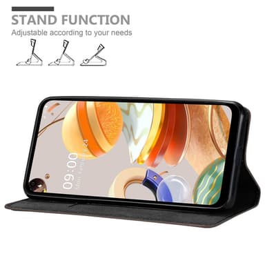 LG K61 Cover Etui Case (Brun)