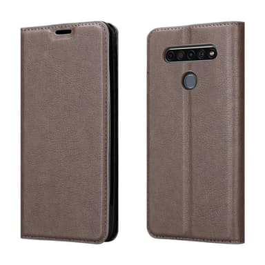 LG K61 Cover Etui Case (Brun)