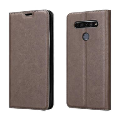 LG K61 Cover Etui Case (Brun)