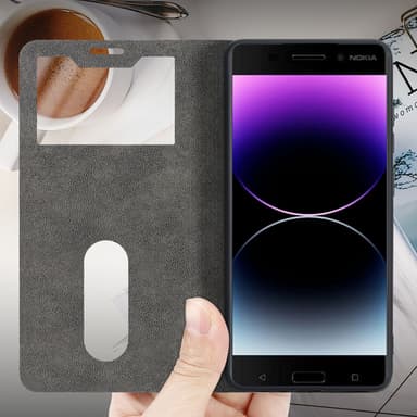 Pungetui Nokia 6,1 Cover Case (Sort)