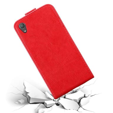 Sony Xperia XA1 PLUS Pungetui Flip Cover (Rød)