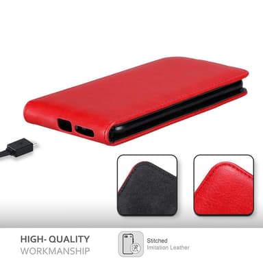 Sony Xperia XA1 PLUS Pungetui Flip Cover (Rød)