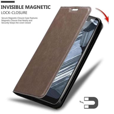 Nokia 5.1 PLUS / X5 Cover Etui Case (Brun)