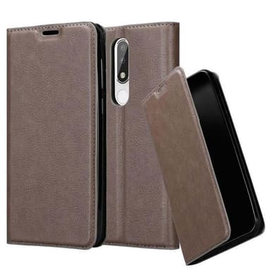 Nokia 5.1 PLUS / X5 Cover Etui Case (Brun)