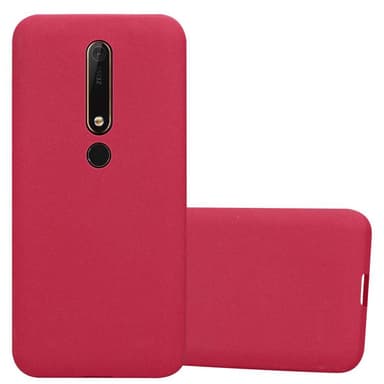 Cover Nokia 6.1 Etui Case (Rød)