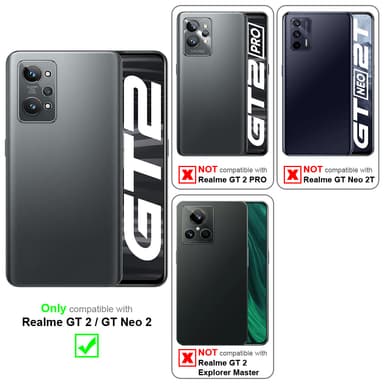 Cover Realme GT / GT Neo 2T / Q3 PRO Etui Case (Rød)