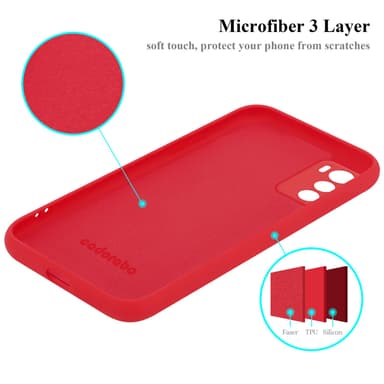 Motorola MOTO G42 Cover Etui Case (Rød)