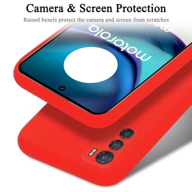 Motorola MOTO G42 Cover Etui Case (Rød)