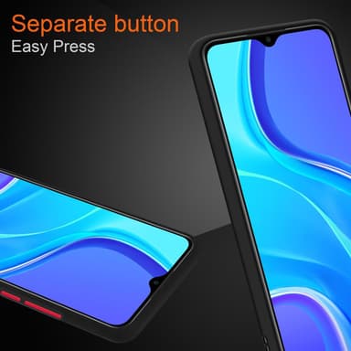 Xiaomi RedMi 9 Etui Case Cover (Gennemsigtig)