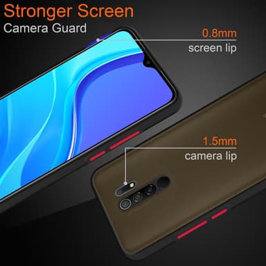 Xiaomi RedMi 9 Etui Case Cover (Gennemsigtig)