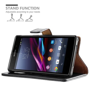 Cover Sony Xperia Z Etui Case (Sort)