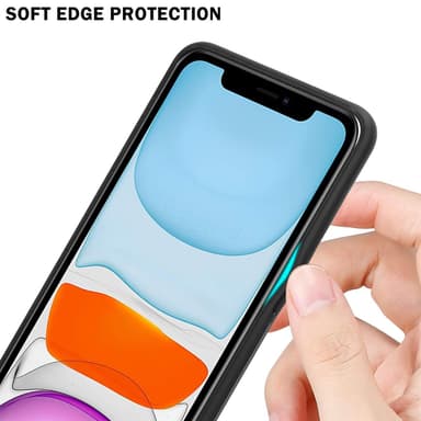 Cover iPhone 11 Etui Case (Sort)