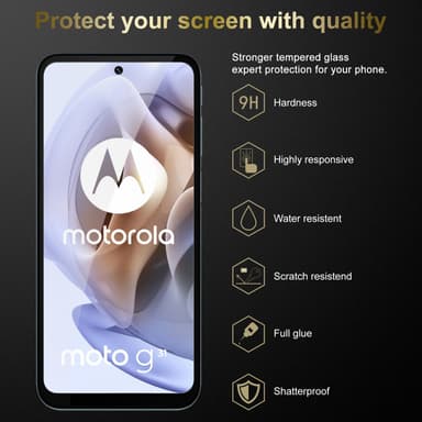 Skærmbeskytter Motorola MOTO G31 / G41 Beskyttelsesglas