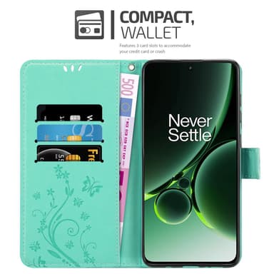 OnePlus Nord 3 5G Pungetui Cover Case (Turkis)