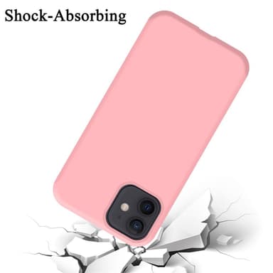 iPhone 12 MINI Cover Etui Case (Lyserød)