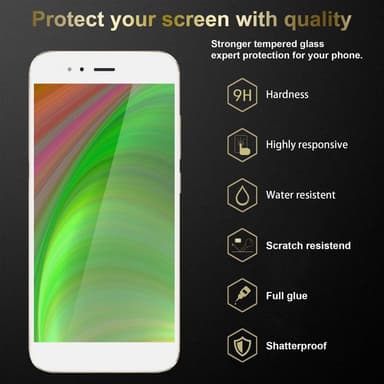 Skærmbeskytter Xiaomi Mi A1 / Mi 5X Beskyttelsesglas
