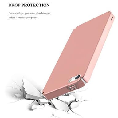 iPhone 5 / 5S / SE 2016 Cover Etui Case (Lyserød)