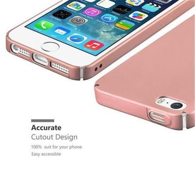 iPhone 5 / 5S / SE 2016 Cover Etui Case (Lyserød)