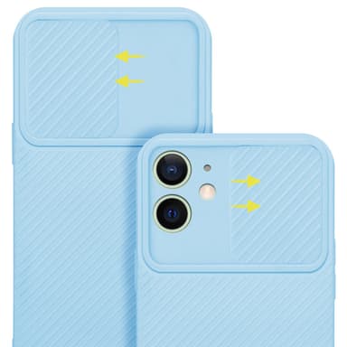iPhone 12 MINI Cover Etui Case (Blå)
