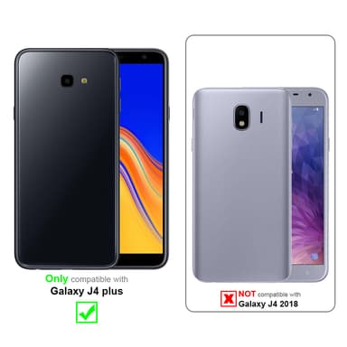Samsung Galaxy J4 PLUS Cover Etui Case (Grå)