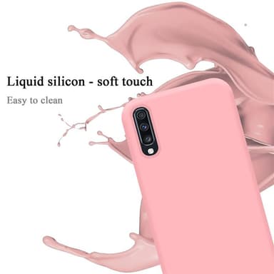 Samsung Galaxy A70 / A70s Cover Etui Case (Lyserød)