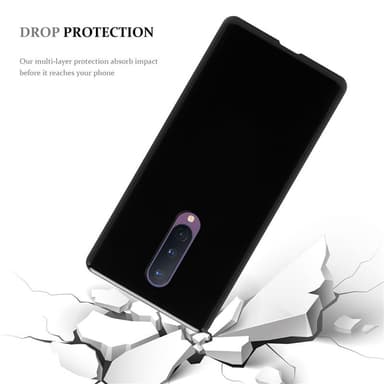 OnePlus 8 ULTRA Cover TPU Etui (Sort)
