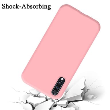 Samsung Galaxy A70 / A70s Cover Etui Case (Lyserød)