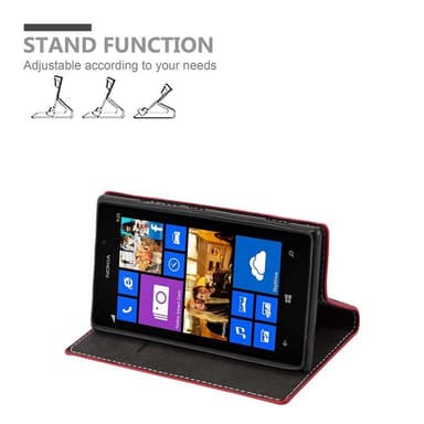 Nokia Lumia 925 Etui Case Cover (Rød)