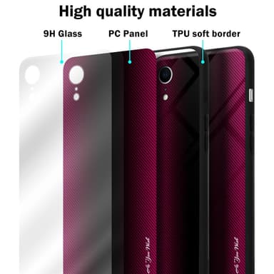 Cover iPhone XR Etui Case (Lyserød)