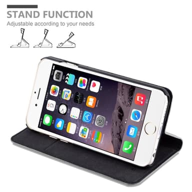 iPhone 6 / 6S Pungetui Flip Cover (Grå)