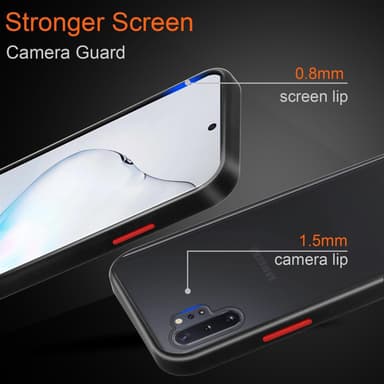 Samsung Galaxy NOTE 10 Etui Case Cover (Gennemsigtig)