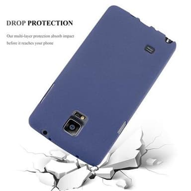 Cover Samsung Galaxy NOTE 4 Etui Case (Blå)