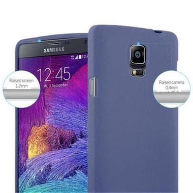 Cover Samsung Galaxy NOTE 4 Etui Case (Blå)
