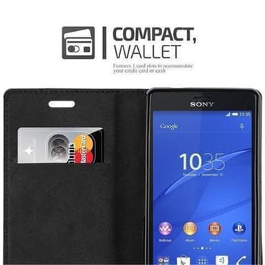 Sony Xperia Z3 COMPACT Cover Etui Case (Brun)