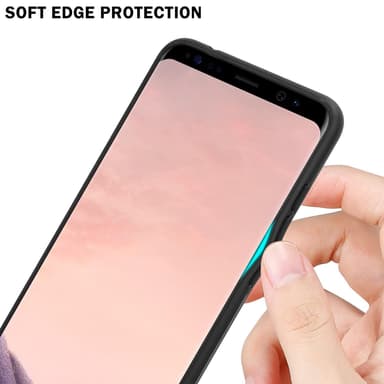 Cover Samsung Galaxy S8 PLUS Etui Case (Sort)