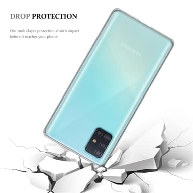 Samsung Galaxy A51 5G Cover TPU Etui (Gennemsigtig)