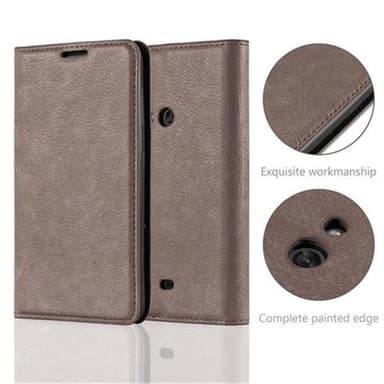 Nokia Lumia 625 Cover Etui Case (Brun)