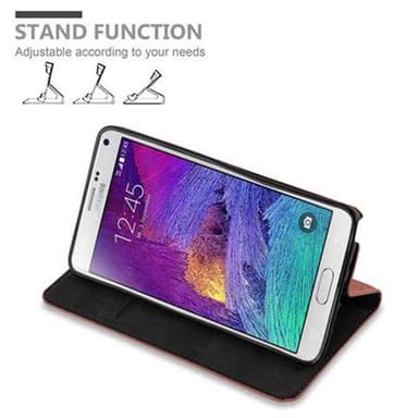 Samsung Galaxy NOTE 4 Cover Etui Case (Brun)