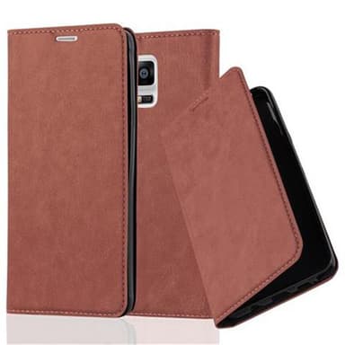 Samsung Galaxy NOTE 4 Cover Etui Case (Brun)