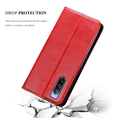 Sony Xperia 10 III Cover Etui Case (Rød)