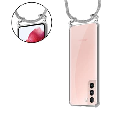 Etui Samsung Galaxy S21 5G Cover Kæde (Grå)