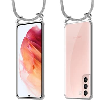 Etui Samsung Galaxy S21 5G Cover Kæde (Grå)