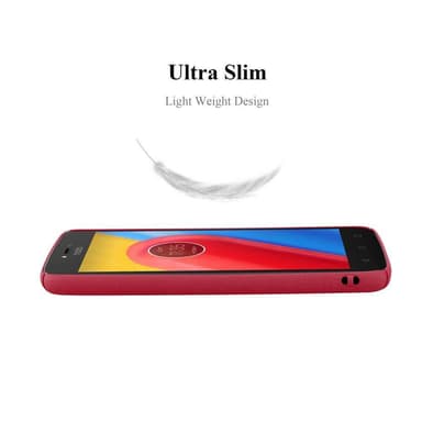 Motorola MOTO C Cover Etui Case (Rød)